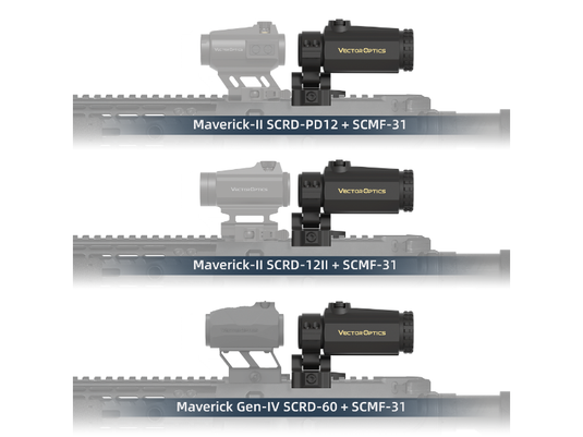 Red Dot Magnifier | Maverick-III 3x22 MIL (SCMF-31) – Vector